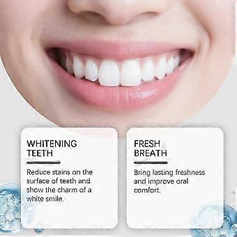 Begrenset tid!! Amz Dental Mousse renser skånsomt skumlignende gule flekker på tennene, og gir en frisk, komfortabel, ren og praktisk tannmousse.