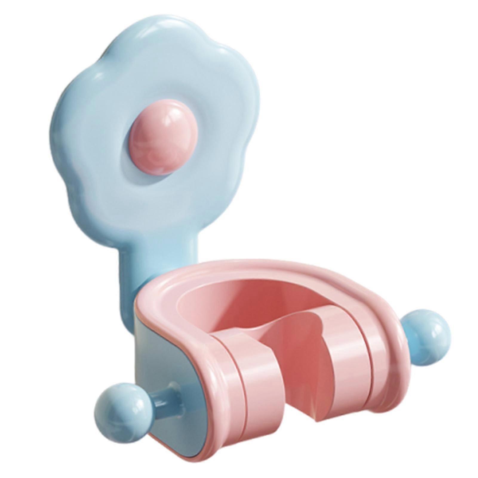Macaron Color Shower Mount  Cute Flower Shape  compatible with Fun & Functional Bathroom