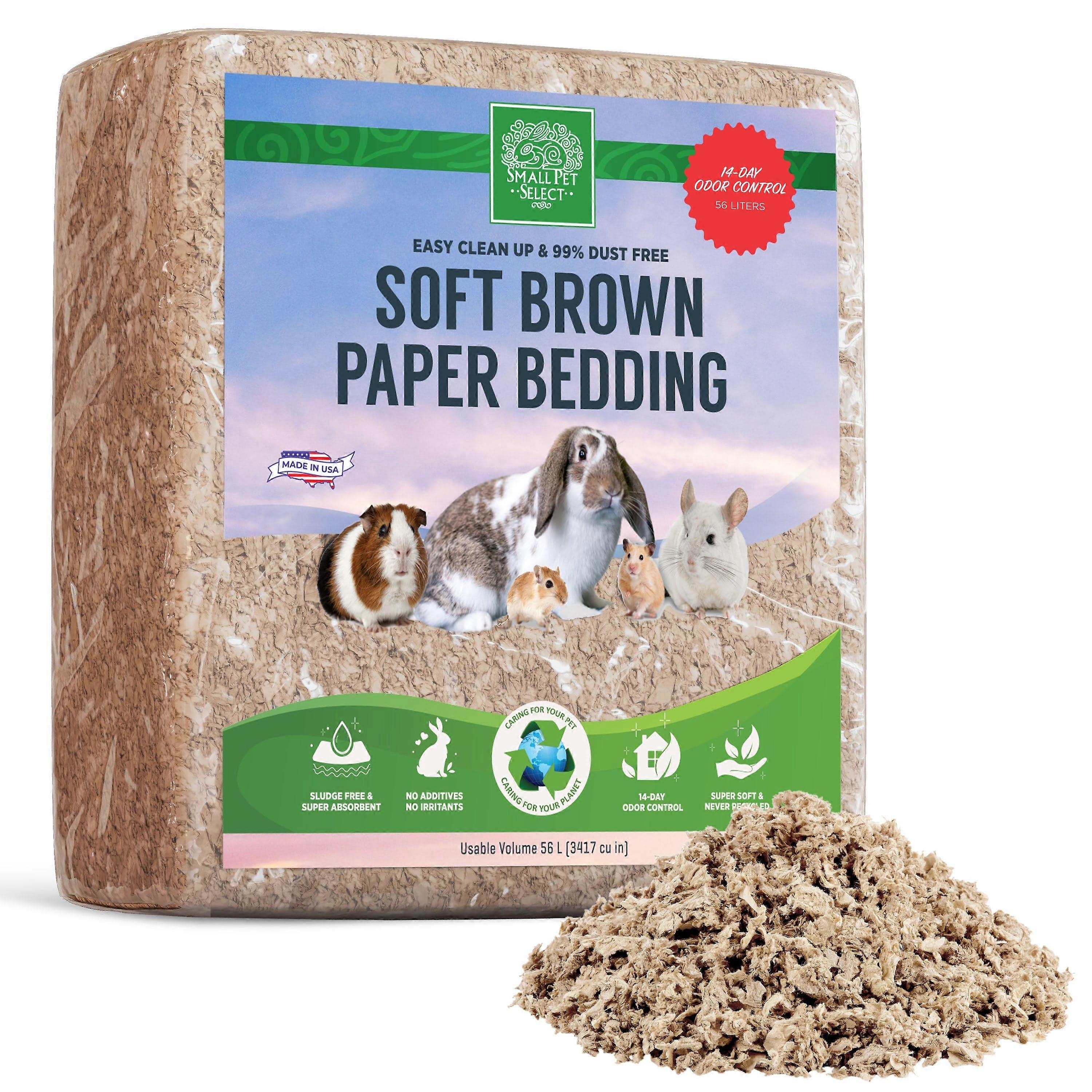 Soft paper bedding