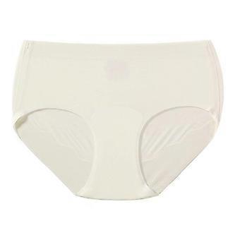 TERMEZY Women's Sexy Mid-Rise Briefs Solid Color Ultra-Light Second-Skin Panties Invisible Seamless Breathable Triangular Underwear