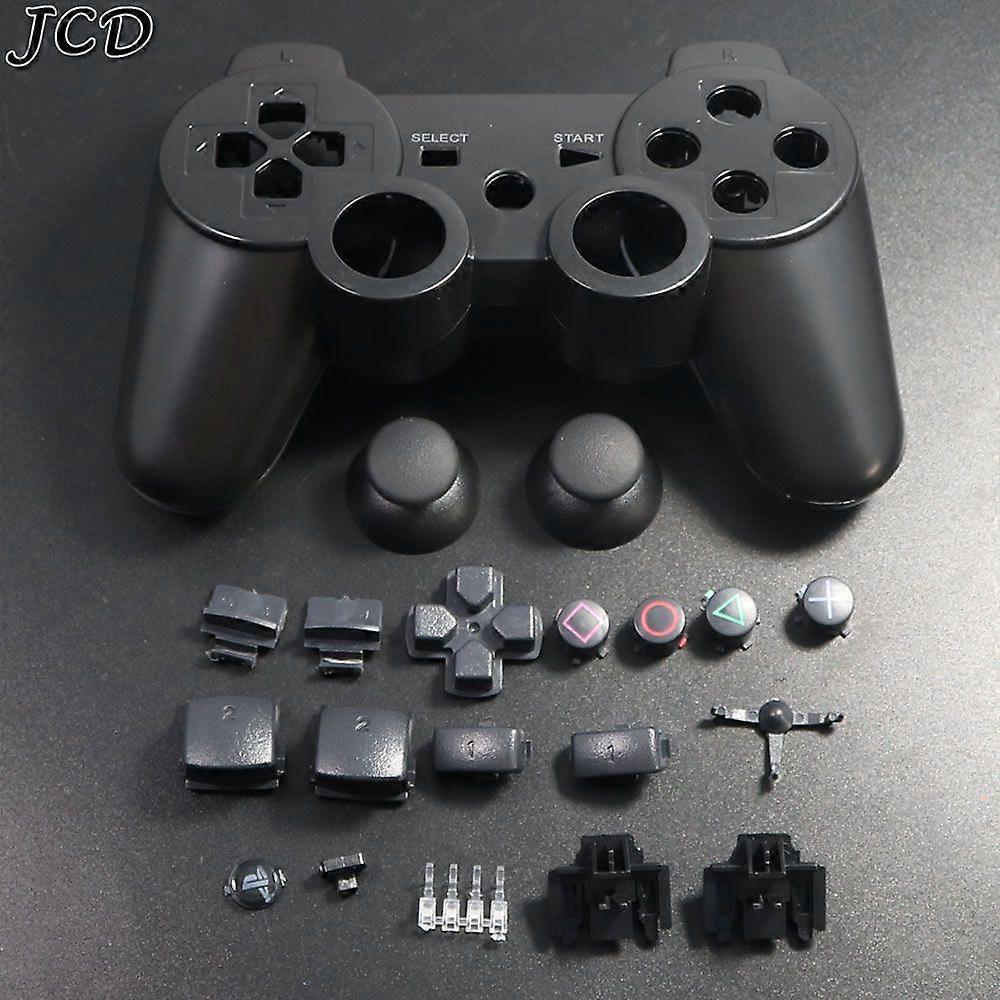 JCD Full Set Housing Shell buttons With Inner Frame For PS3 Controller Case Cover For PS3 Wireless Gamepad