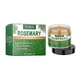 Hoegoa Romarin Huile de Soin Capillaire Hydratant Soin des Frisottis Secs Huile Essentielle