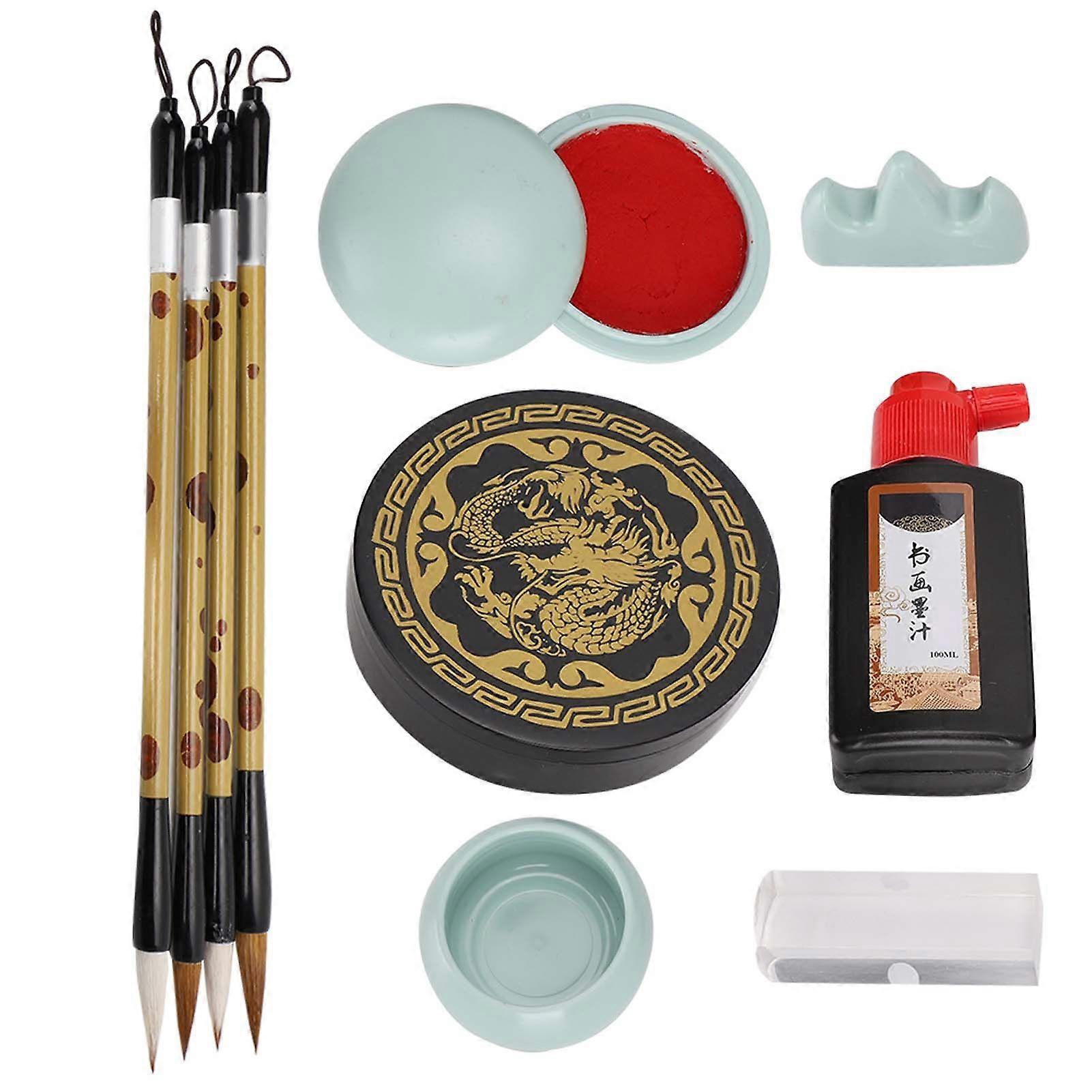 Brush Calligraphy Set Brushes Repeated Use Student Beginner Practice Practical Version