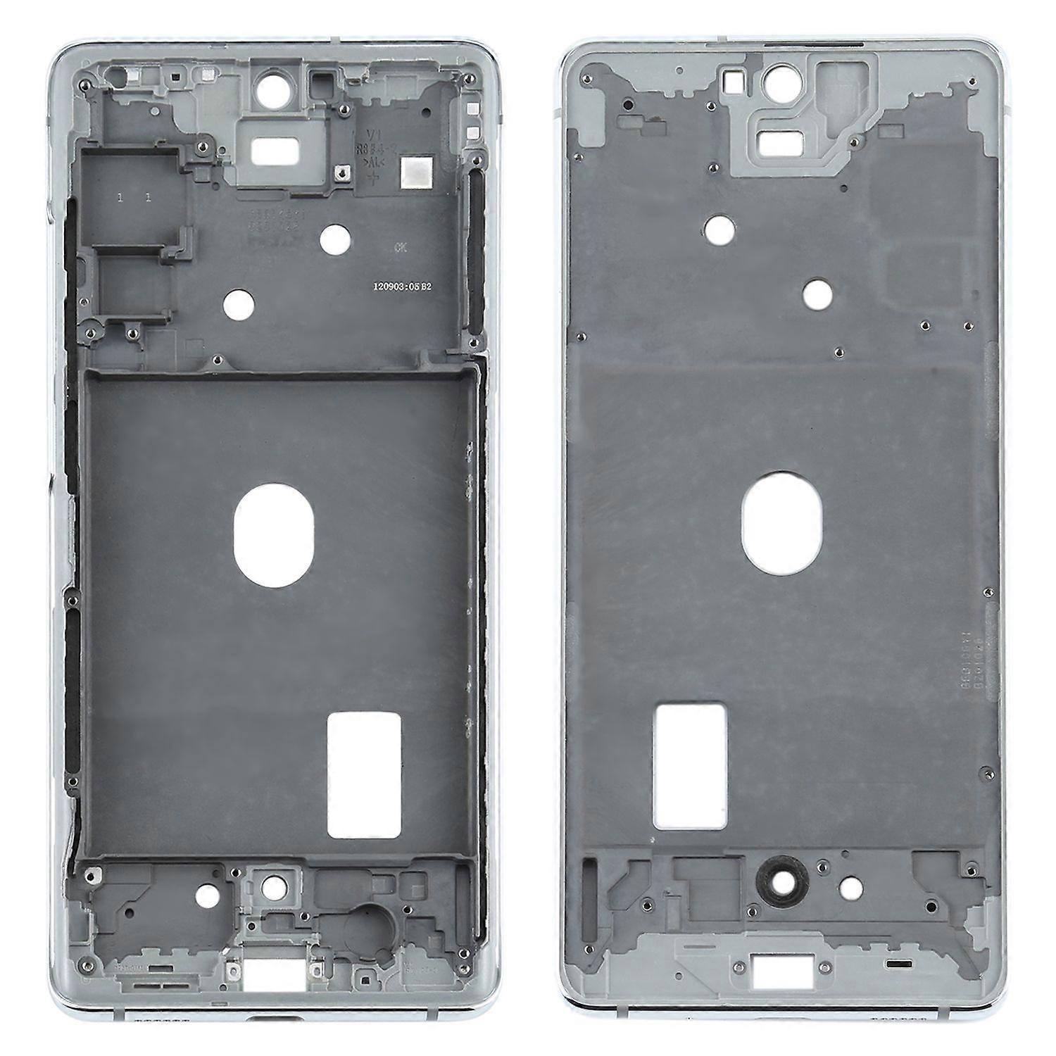 Middle Frame Bezel Samsung Galaxy S20 FE Silver Middle Frame Frame Replacement Part