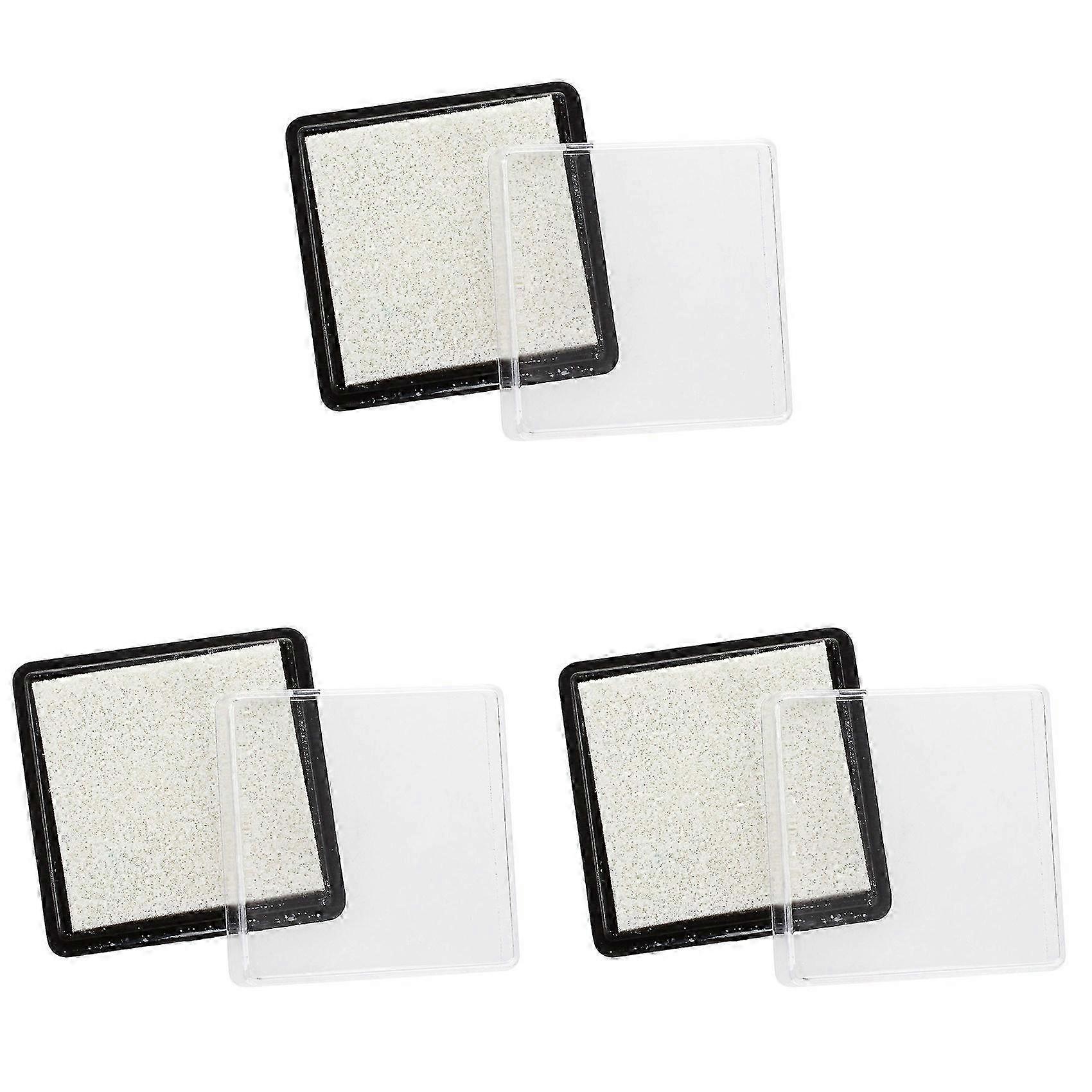 3X Ink Pad Stamp Pad compatible with Wedding Letter Document White