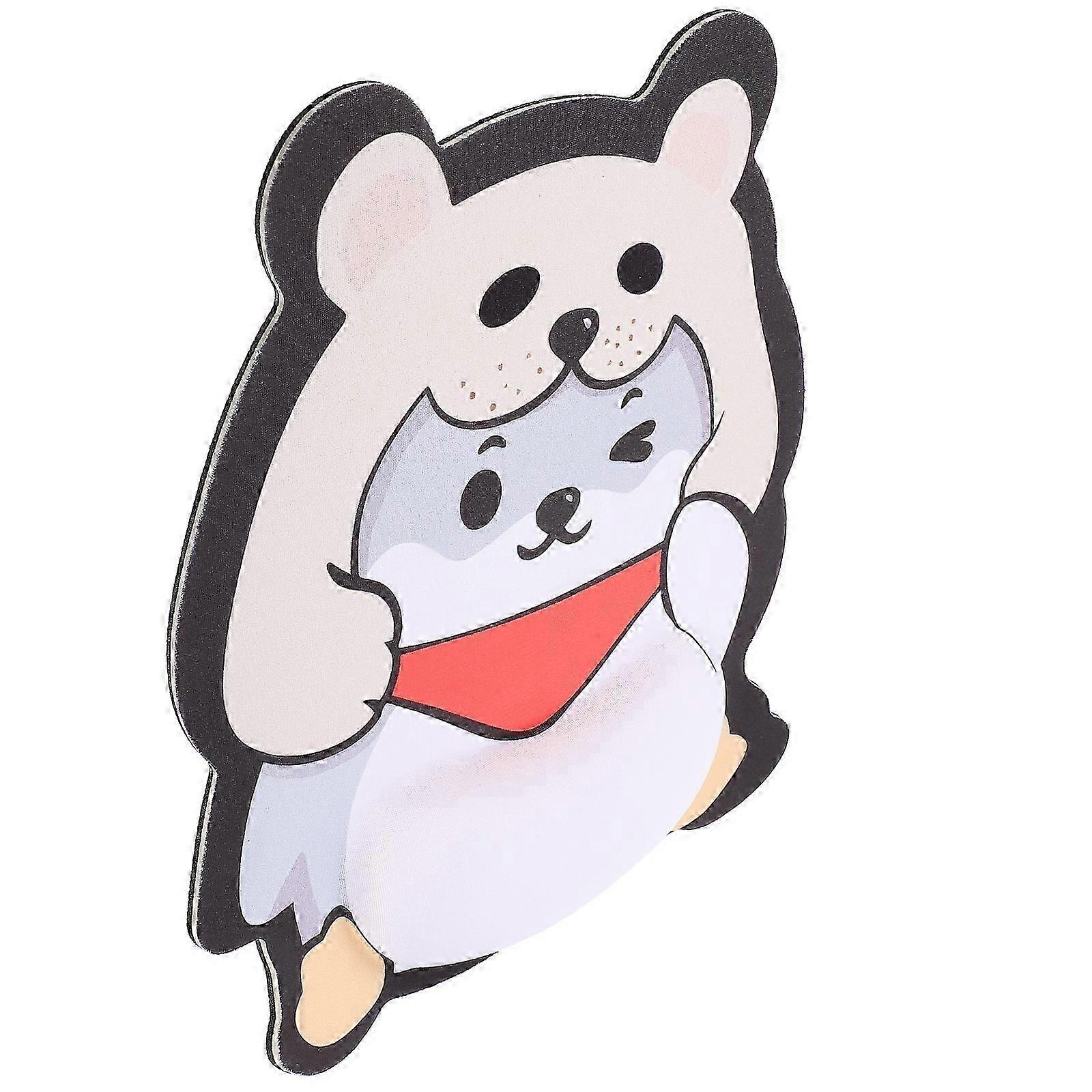 Computer Mouse Wrist Rest Support Cartoon Mouse Pad Comfortable 5Pcs Set