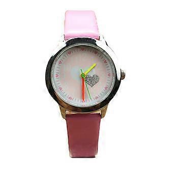 Children Cartoon Watch Kids Wristwatch for Kids Use 1Pcs Pink Alloy Imitation