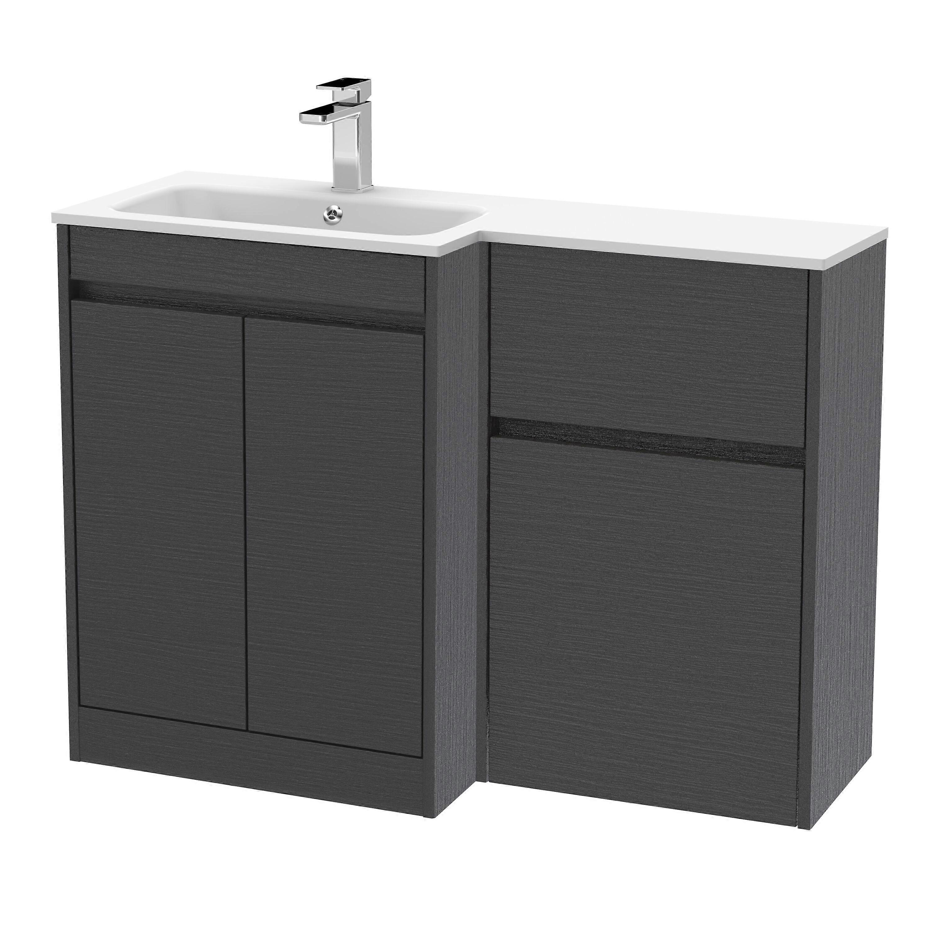 1100x390 Combi Unit & Stone Basin LH