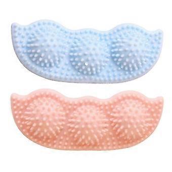 Haustier Molar Spielzeug Hund Welpen Kauen Spielzeug für Zähne Reinigung 4Pcs Blau Rosa
