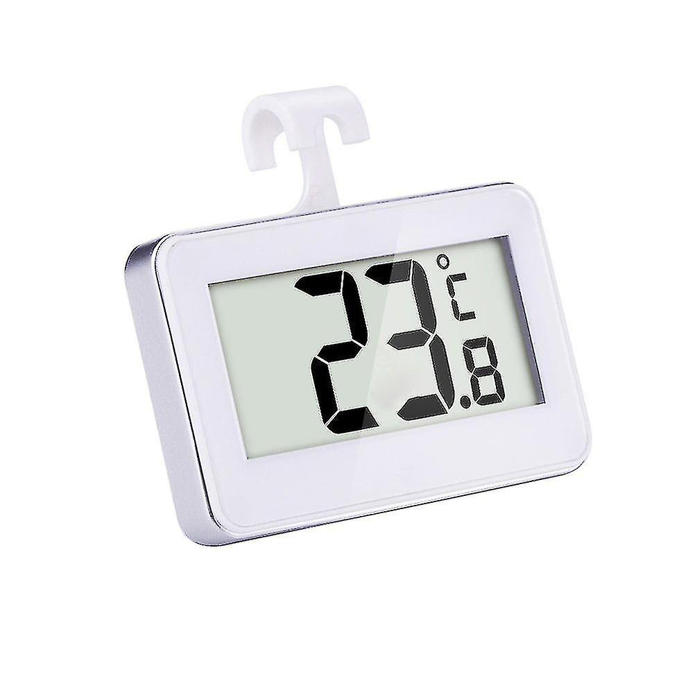 Digital Refrigerator Freezer Room Thermometer (white)
