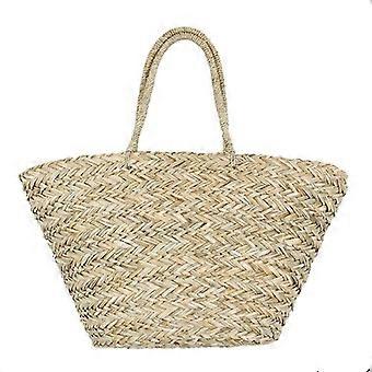 Summer Round Rattan Straw Bags Casual Bohemia Style Circle Travel Bag Women Durable Weave big Beach Bag Shoulder Bag Popular
