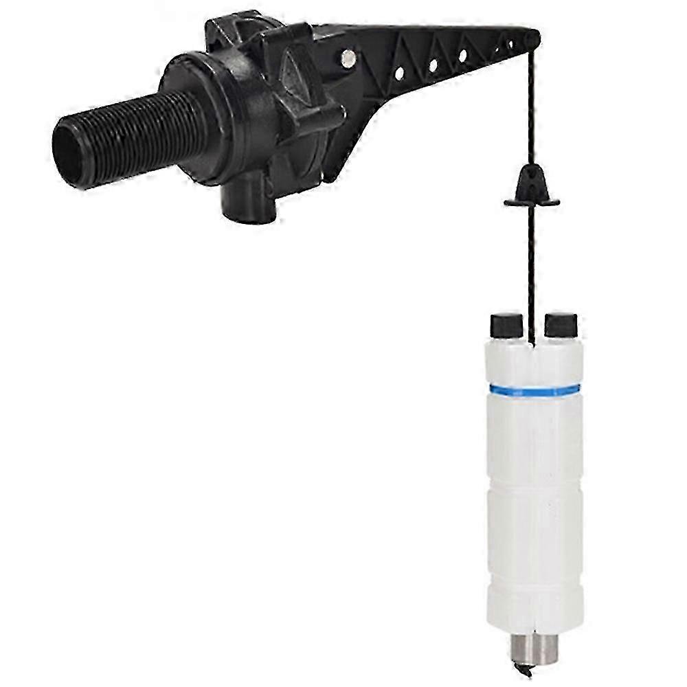 Water level adjustment float valve for automatic water discharge
