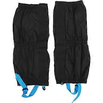 Waterproof Hiking Leg Gaiters with Elastic Comfortable Fit Windproof Mud‑Resistant Protection for Trekking and Skiing