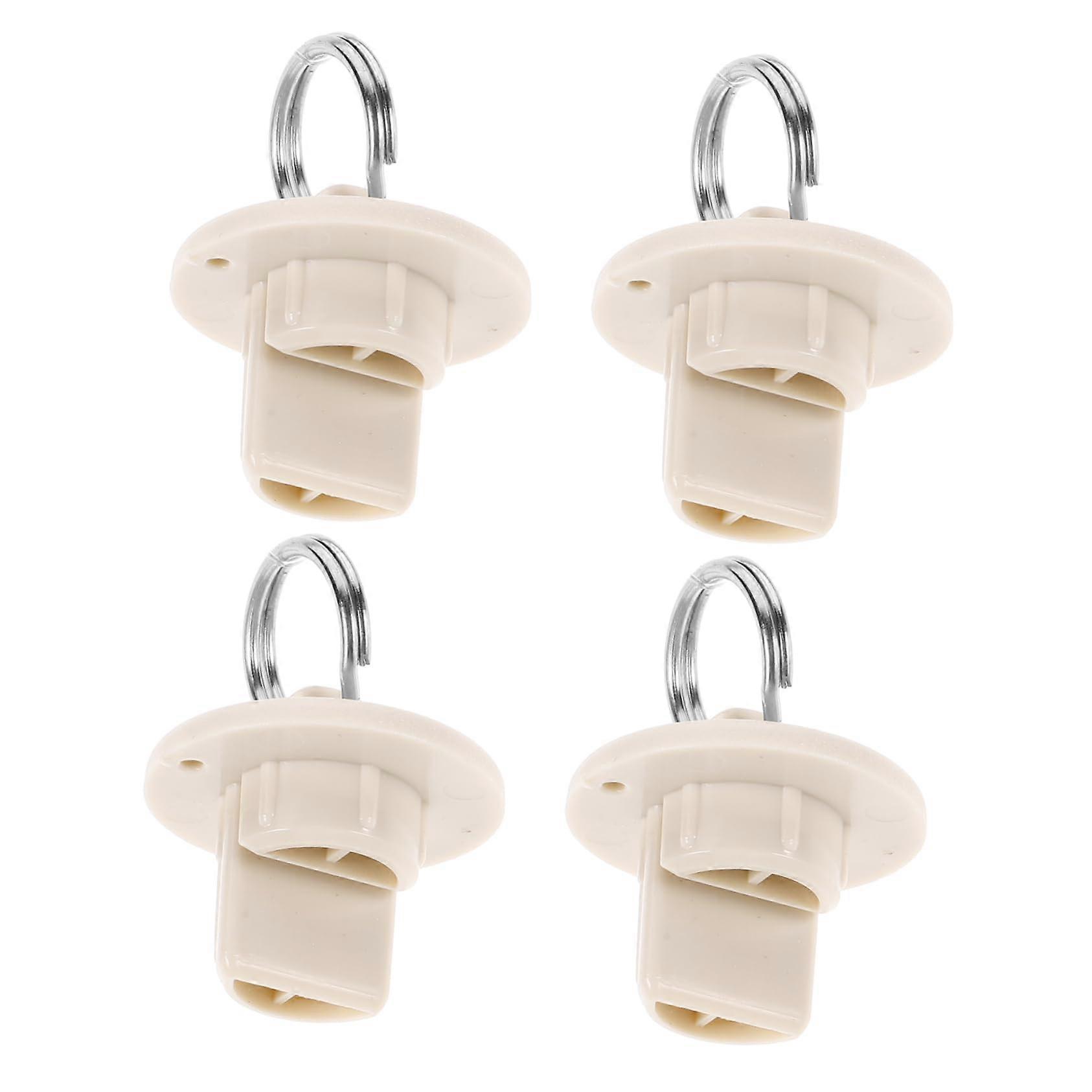 4pcs Roller Blind End Caps Kit, Windproof Sealing Design, Quick Tool Installation, Durable Outdoor Performance
