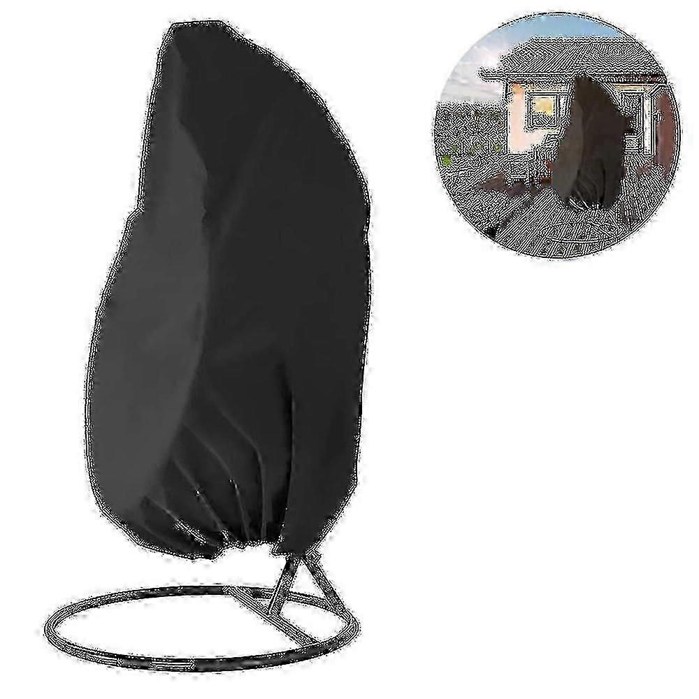 Hanging chair protector for wind and rain