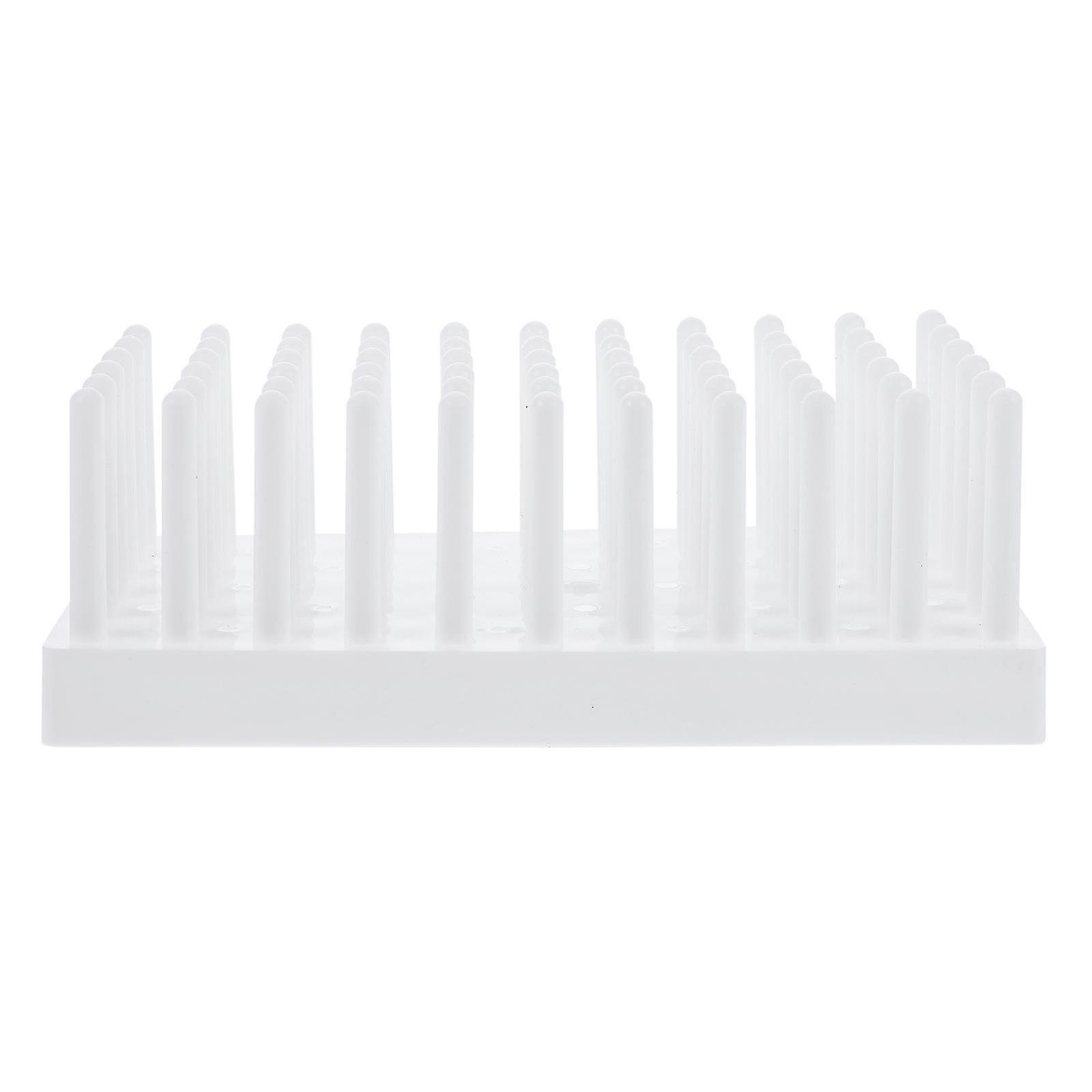 1pc Plastic Test Tube Drying Rack Stand Holder