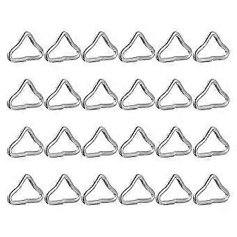 72Pcs Replacement Triangle Rings for Trampoline Galvanized Steel