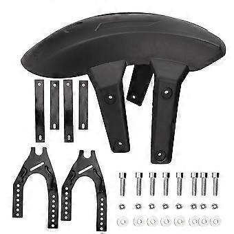 Motorcycle Rear Wheel Mud Flap Guard Mudguard Cover with Bracket Universal