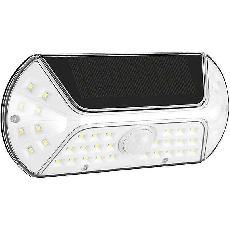Solar Powered Outdoor Security Light with Motion Sensor and Three Lighting Modes
