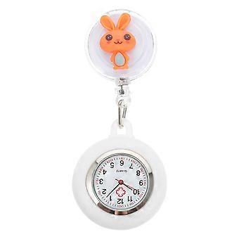 Nurse Pocket Watch Rabbit Designed Chest Watch for Decoration 1Pcs