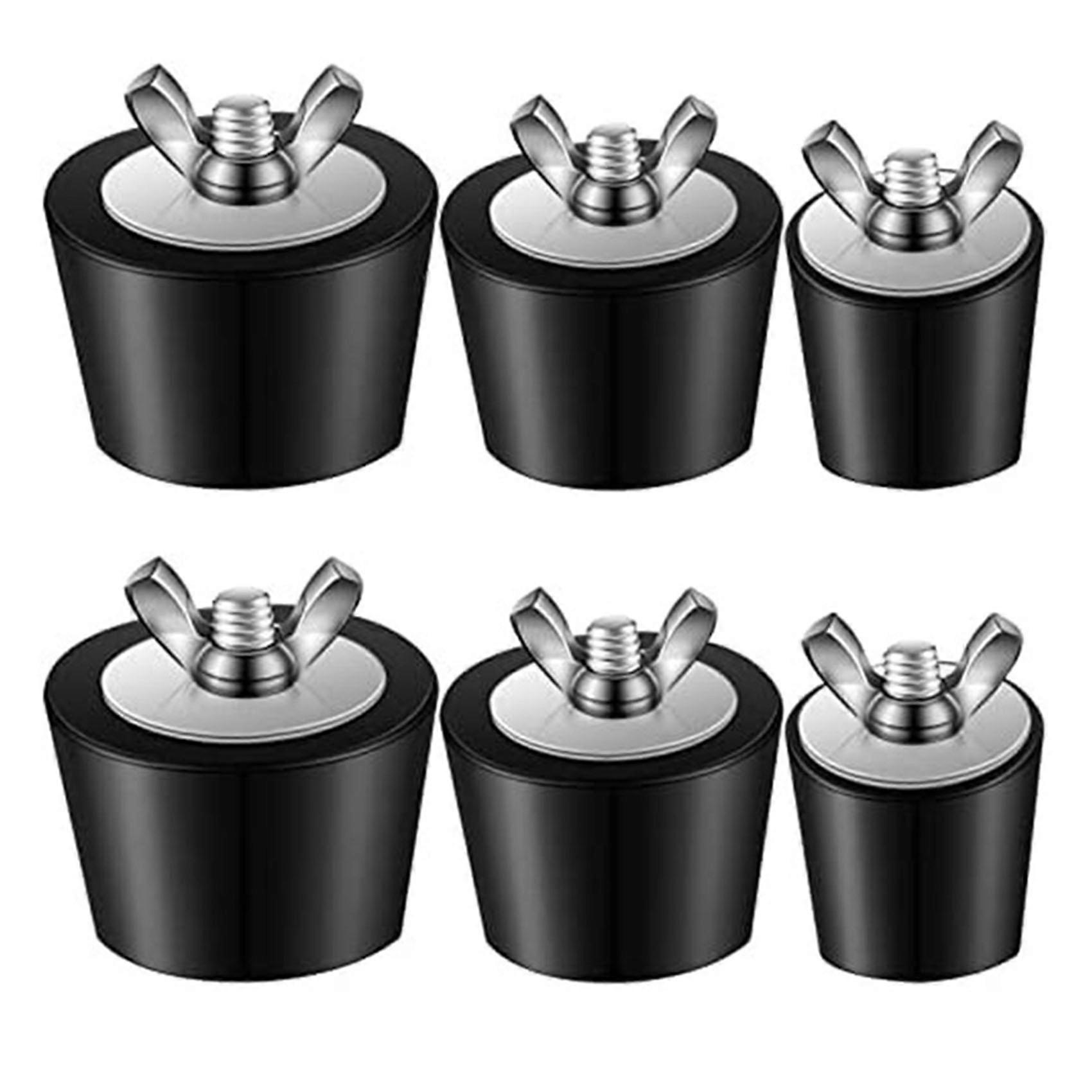 2X 3 Sizes Rubber Pool Plug Pool Return Line Plug Pool Plug Splitter Plug Pool Plug for Above Ground Pool Inground Pool