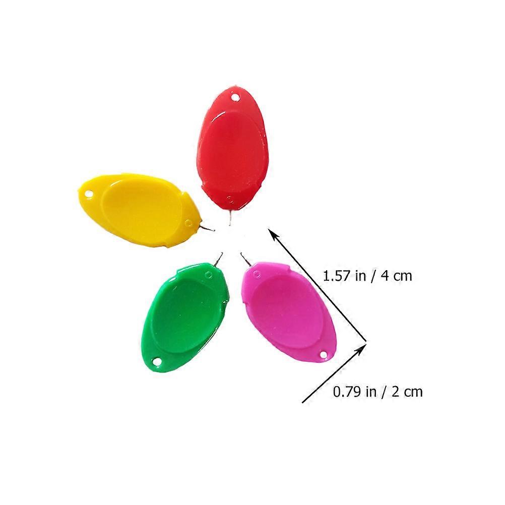 Plastic Needle Threader Sewing Tool for Easy Threading 50Pcs Assorted Color