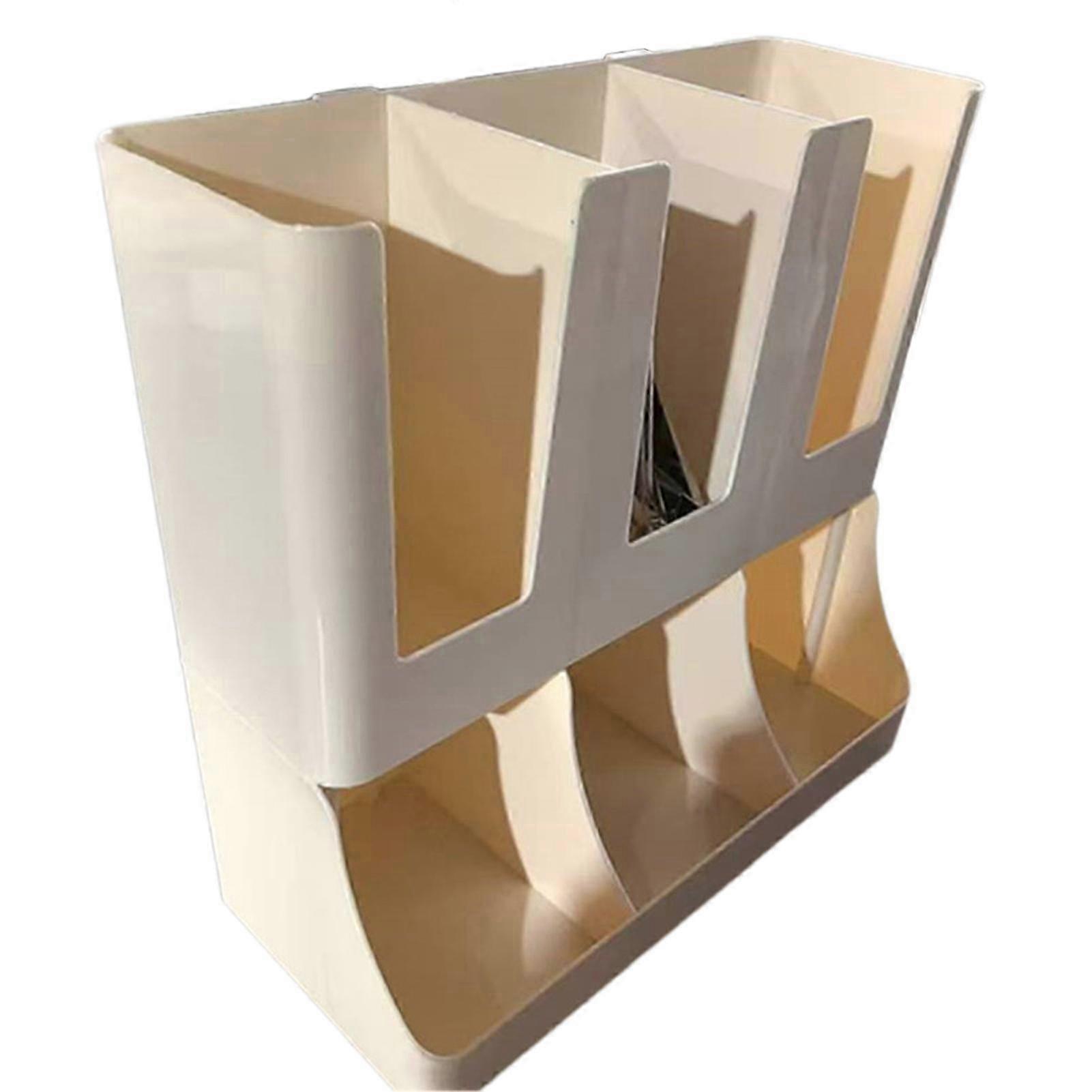 2-Tier ABS Cup & Condiment Storage Holder
