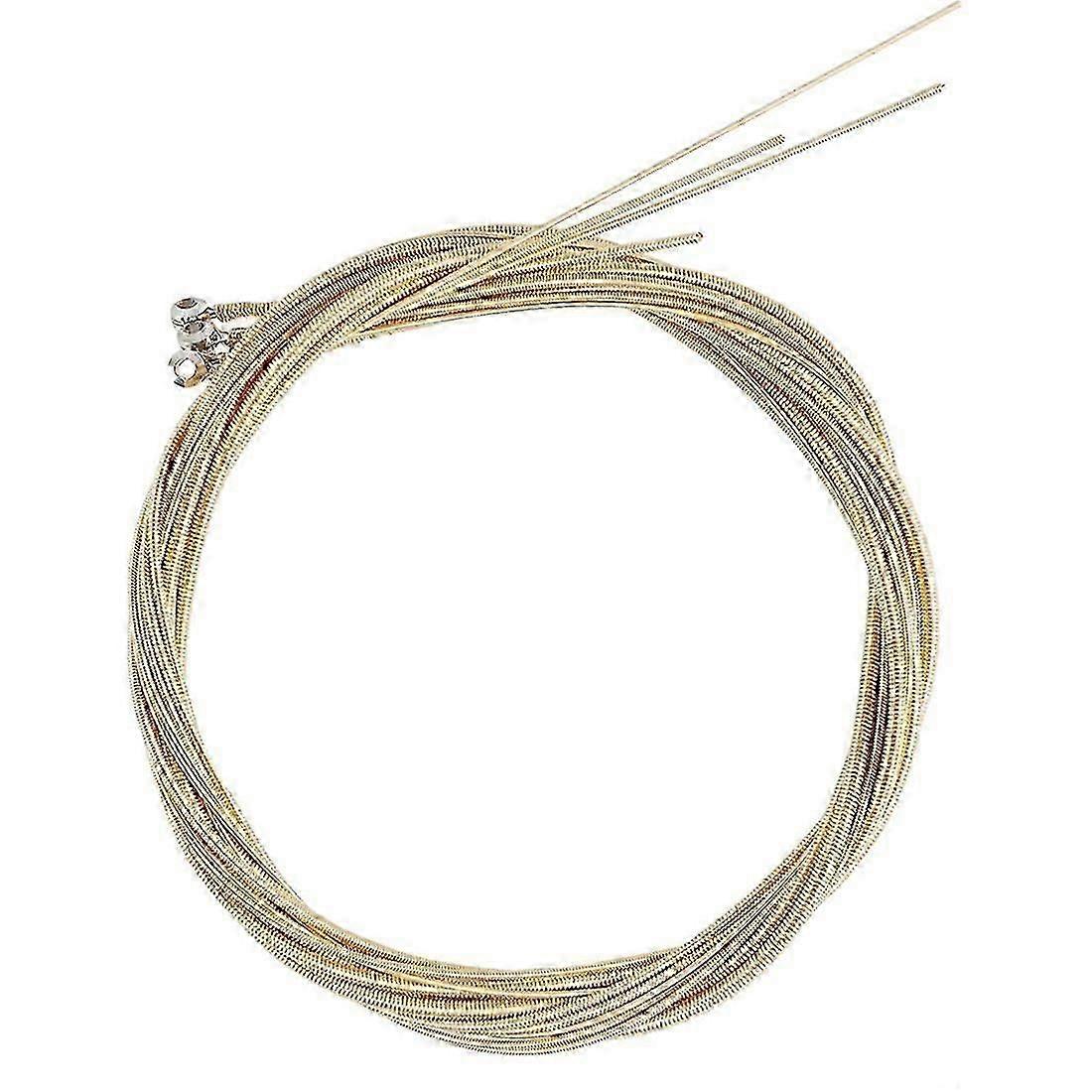Durable Brass-Wound Acoustic Bass Strings