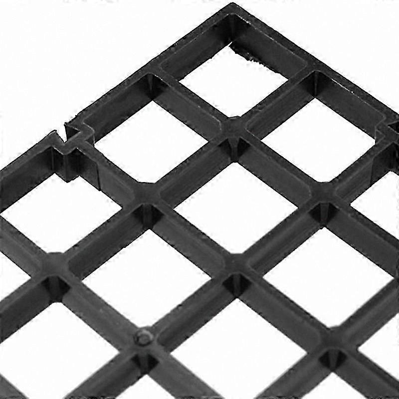 Plastic Mesh Aquarium Divider Tray for Egg Box Light Diffusion, Fish Tank Filter Bottom Isolation Solution