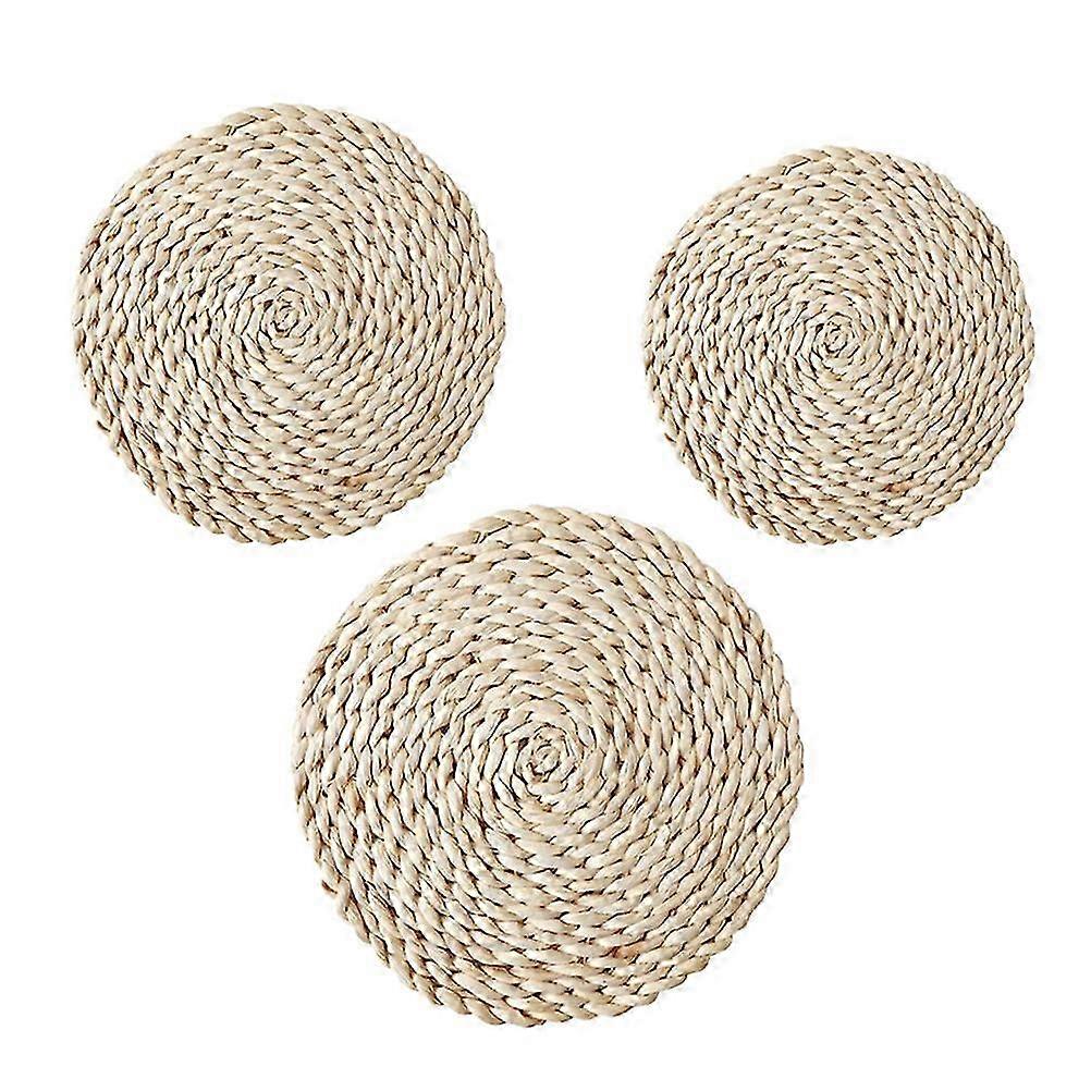 Thick Straw Placemat Insulation Placemat compatible with Table Protection