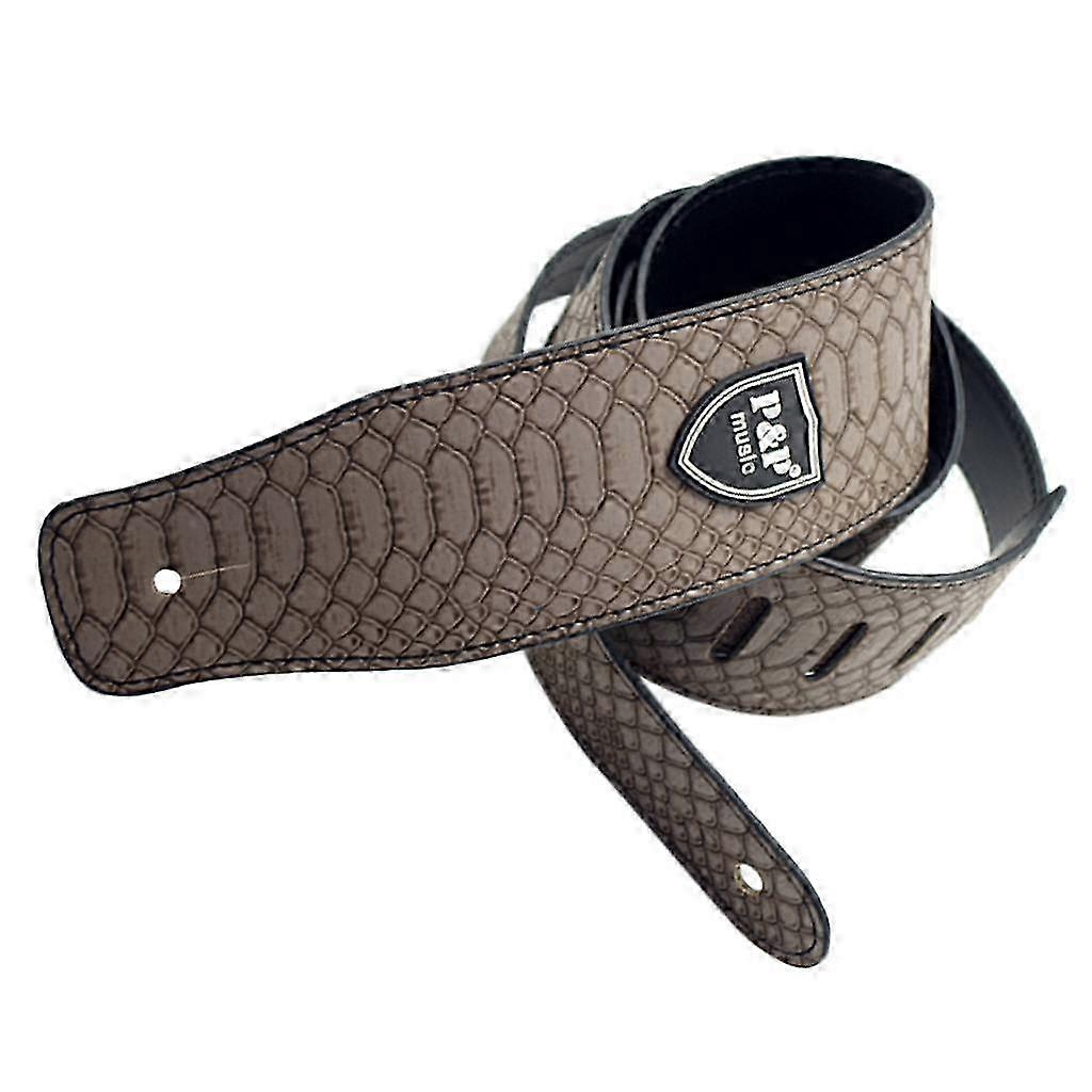 Adjustable PU Leather Guitar Strap