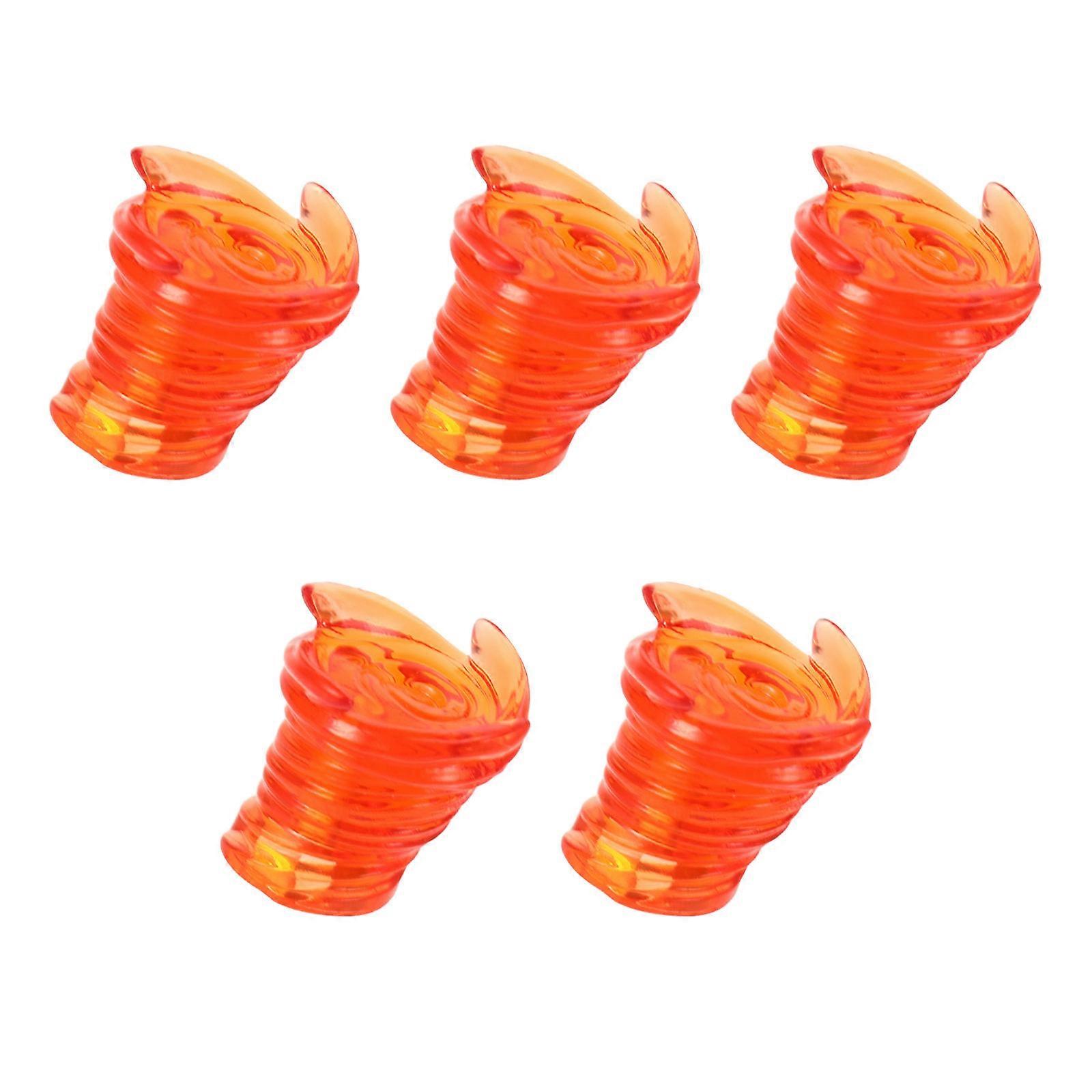 5Pcs Small Tornado Shape Effects Action Figures Assembly Educational Toy For Model Displays Collection