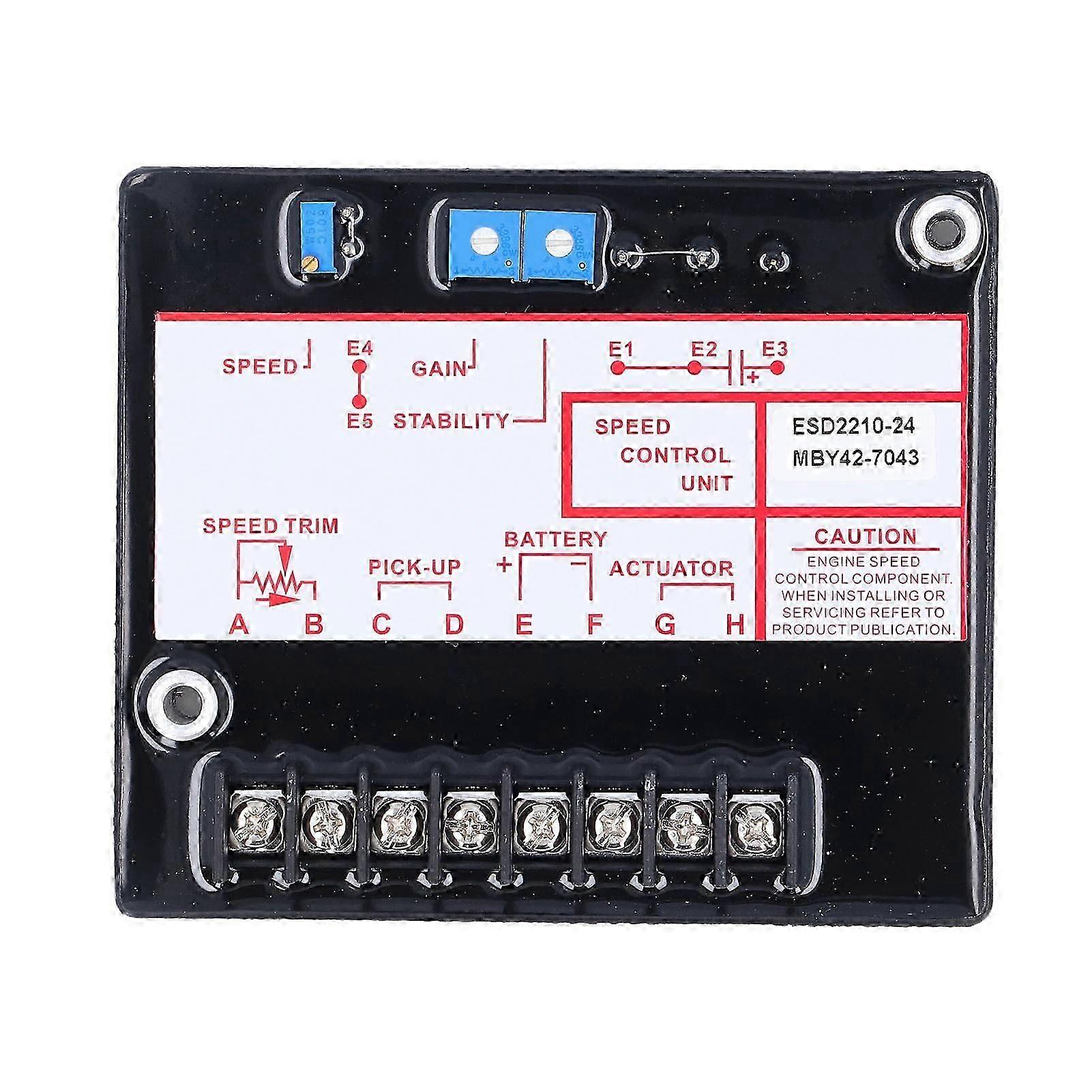 TICFOX Generator Speed Controller Electronic Universal Engine Governor Control Board 1224VDC