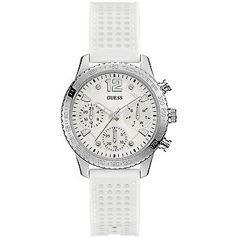 Guess Marine Watch for Women Analog Quartz with Silicone Bracelet W1025L1