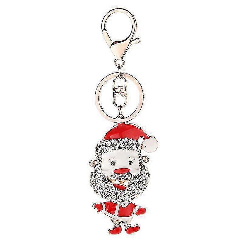 1pcs Christmas Alloy Keyring