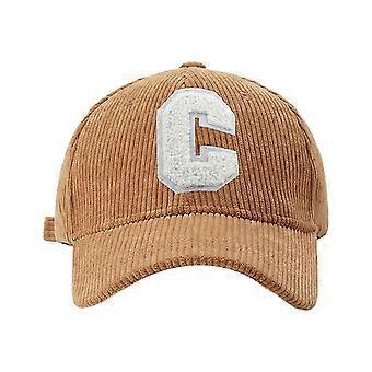 Ladies Letter C Snap-back Hat Comfortable And Breathable Adjustable Cap Adjustable Casual Caps@ff