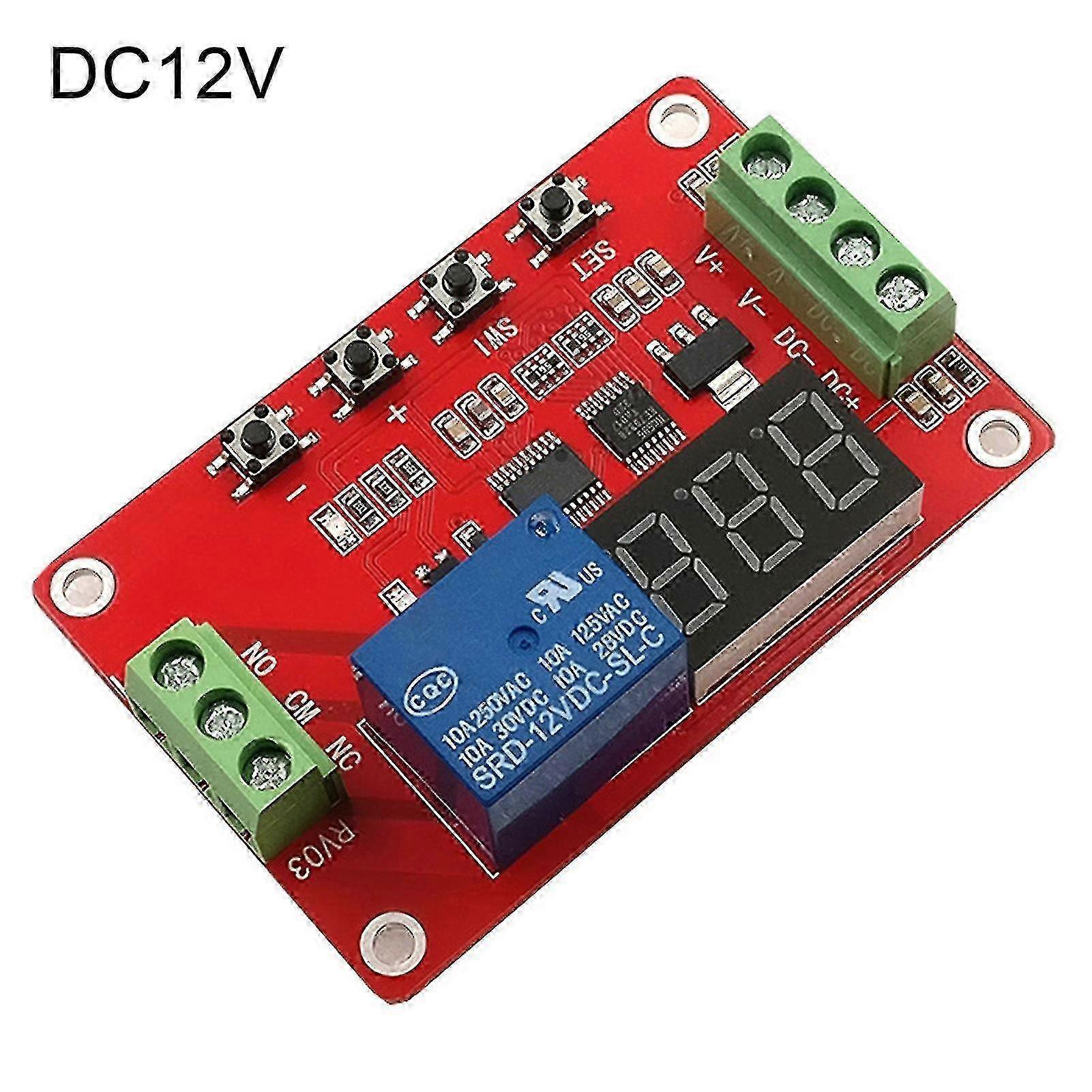 Digital DC Voltage Protector With Relay Control