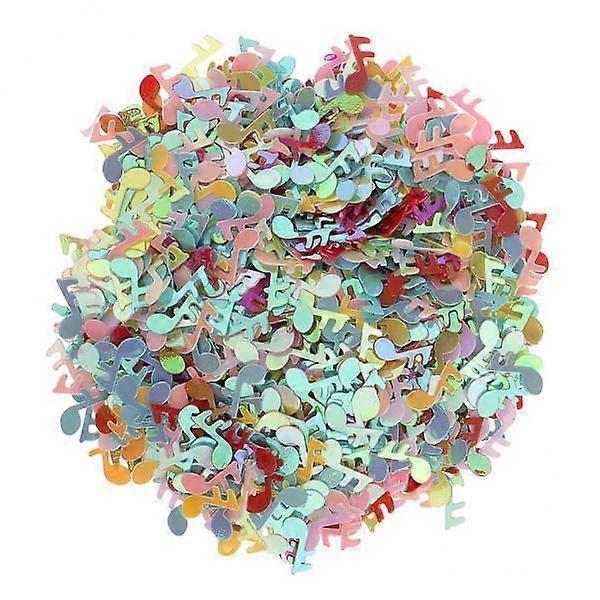 pack Multicolor Music Note Sprinkle Table Scatter crafts Party Accessory