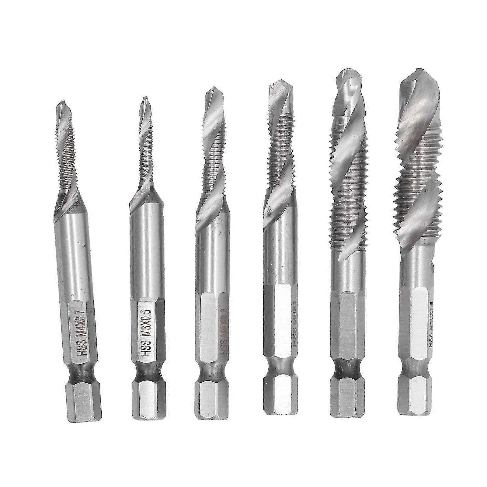 HSS TiN Spiral Flute Tap Set