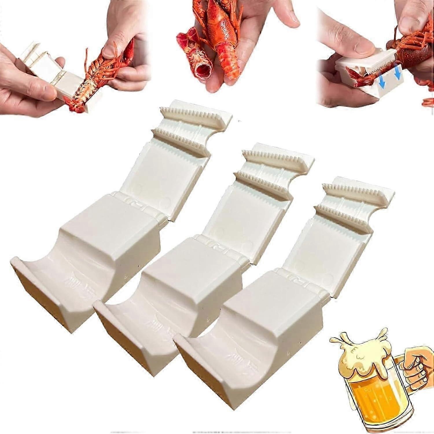 3pcs Crawfish Peeler,Crawfish Shucker,Crawfish Sheller,Lightweight Kitchen Gadget