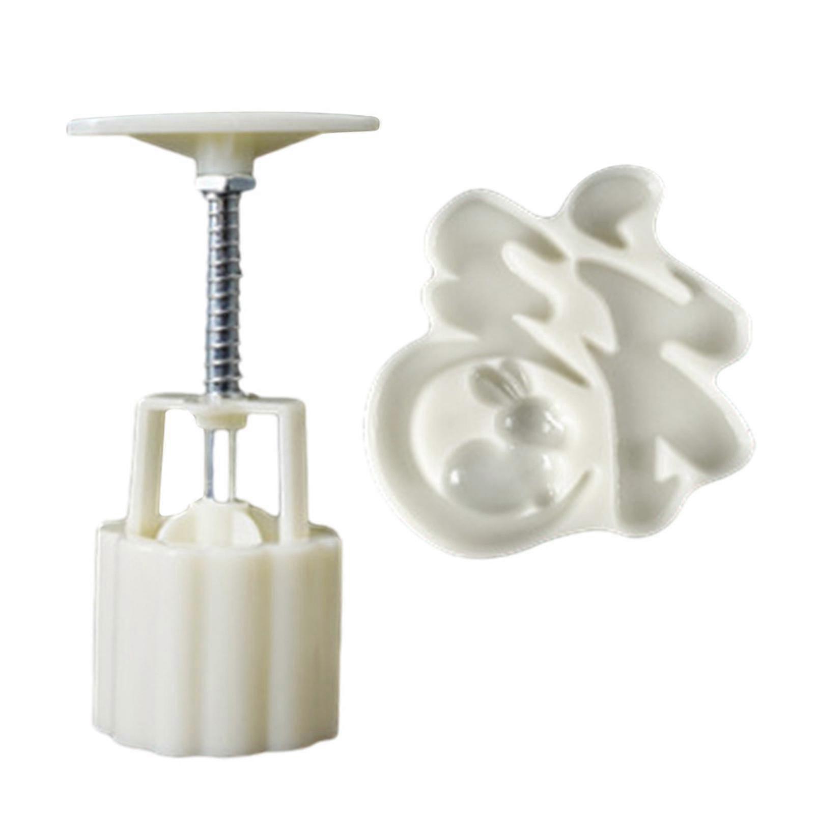 75g 3D Rhombus Mooncake Mold Set