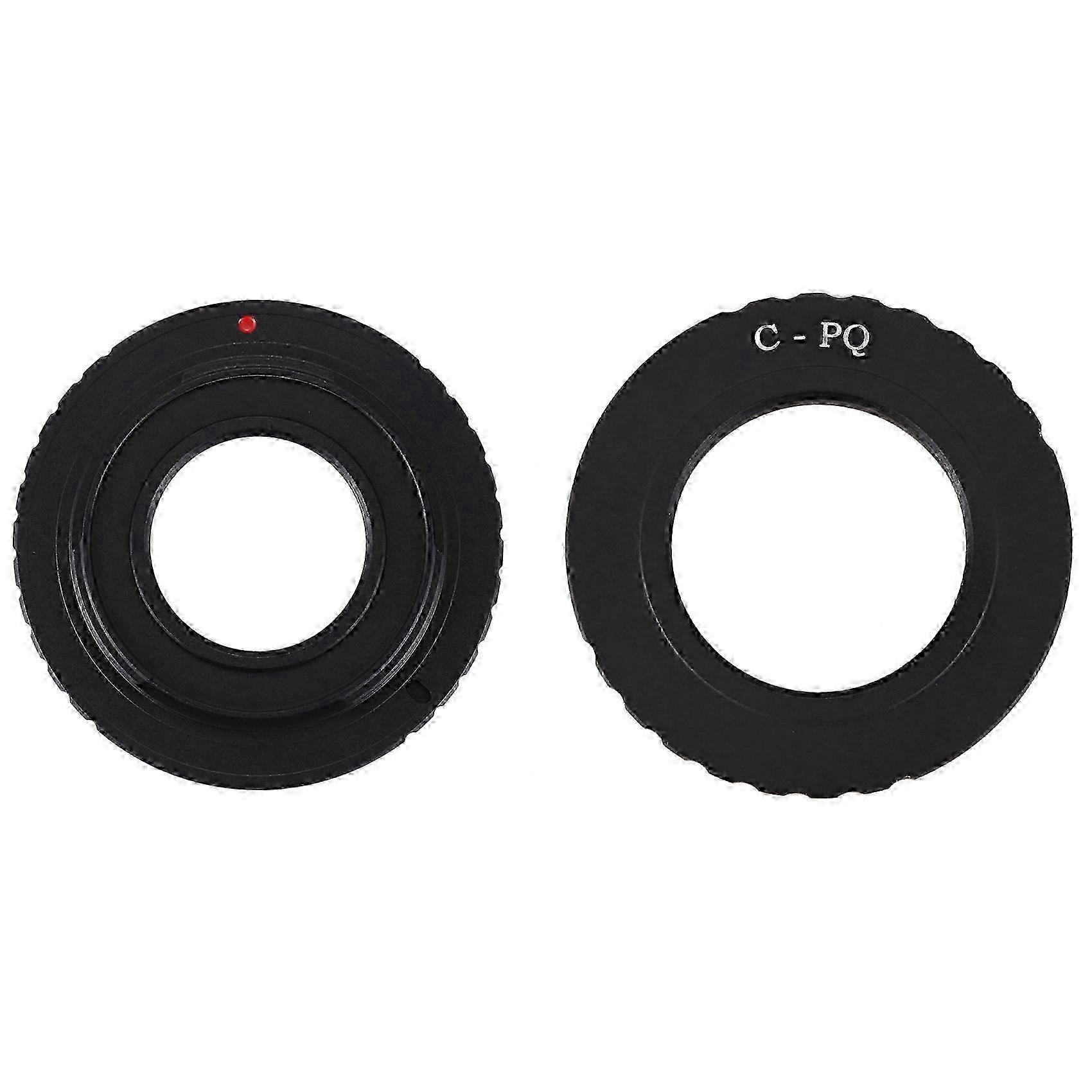 C to X & Q Mount Aluminium Adapter Pair