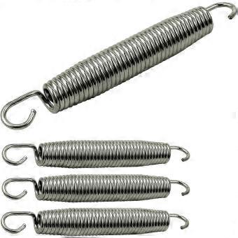 R10 Galvanized Trampoline Spring Set | Springs for Outdoor and Indoor Trampolines |