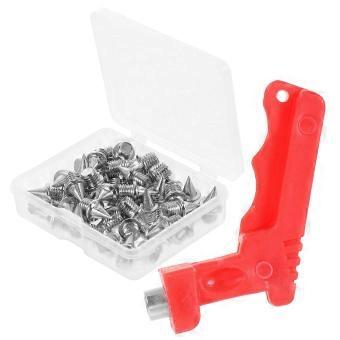 Steel Spikes Track Spikes Replacement for Shoes 1Set Silver Color_bh