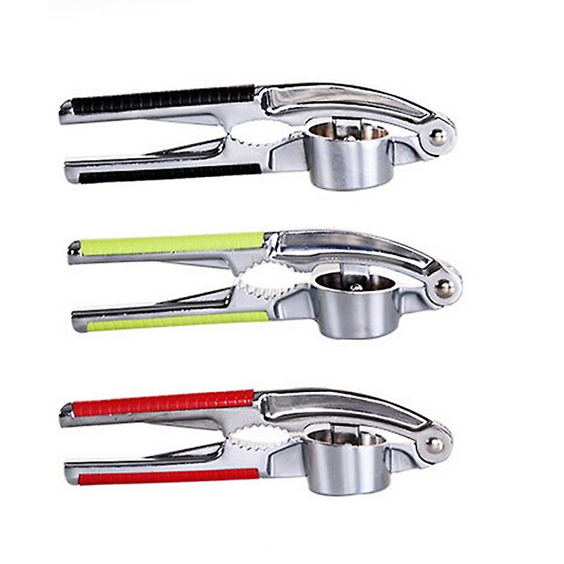 Garlic Press Presser Crusher Masher Ginger Squeezer Nut Cracker Kitchen Tool