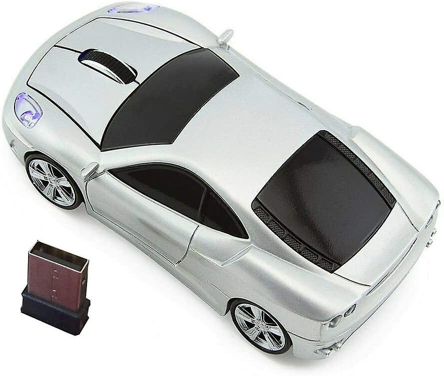 Car Wireless Mouse  Ergonomic Optical Mice USB 2.4G Mini Receiver for Pc Laptop Notebook Windows 10