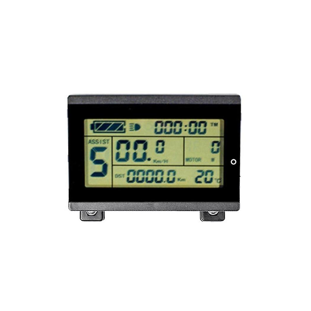 Electric Bike Display Parts Kt-lcd3u Lcd Instrument With Waterproof Connector Usb Bicycle Accessori