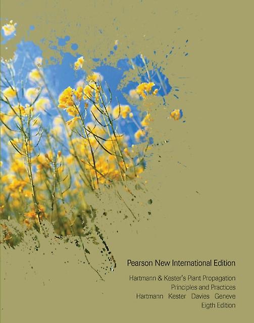 Hartmann Kesters Plant Propagation Principles And Practices by Robert Geneve Paperback Book