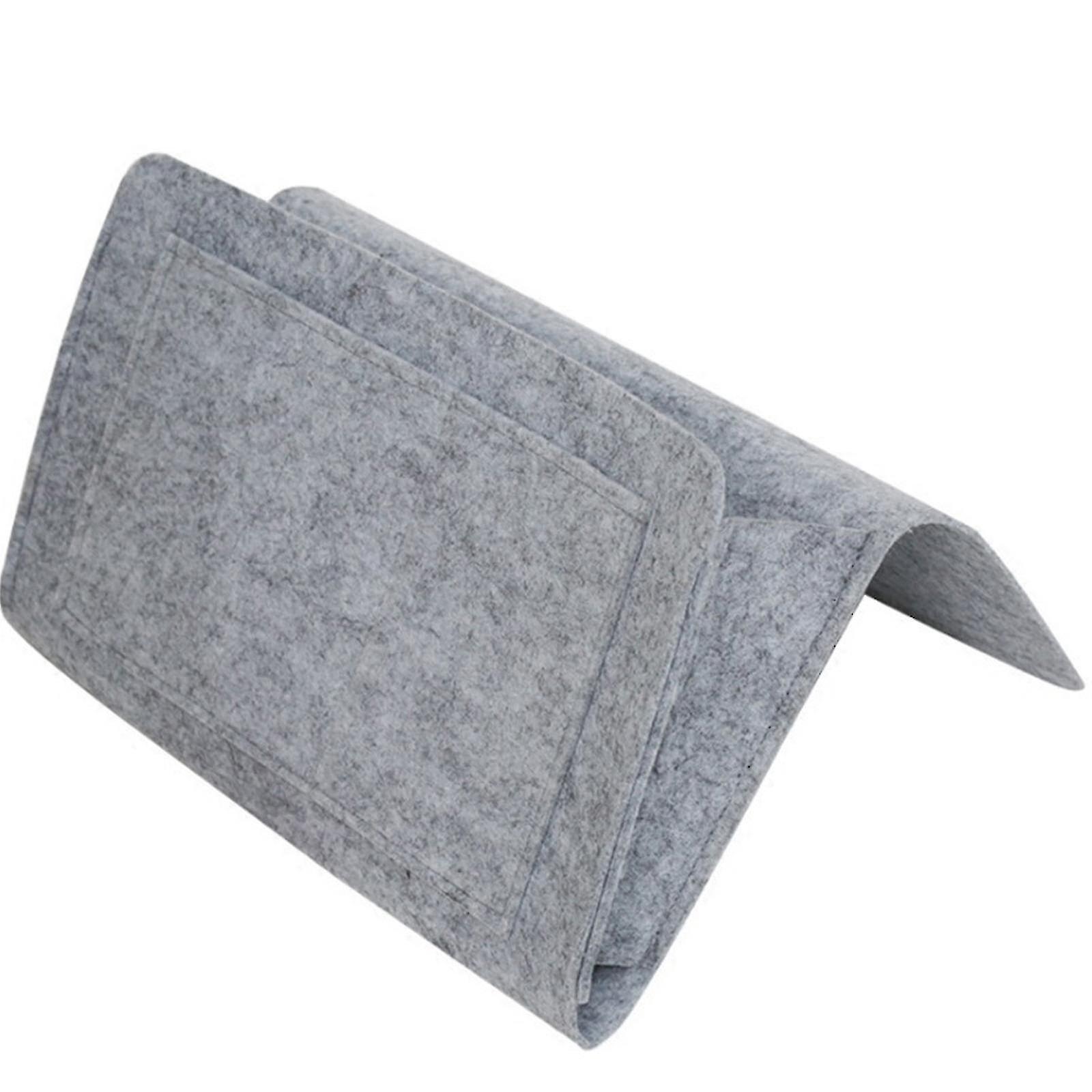 Pockets Bed Pocket For Bedside Storage Bag Durable Smooth Felt Organizer
