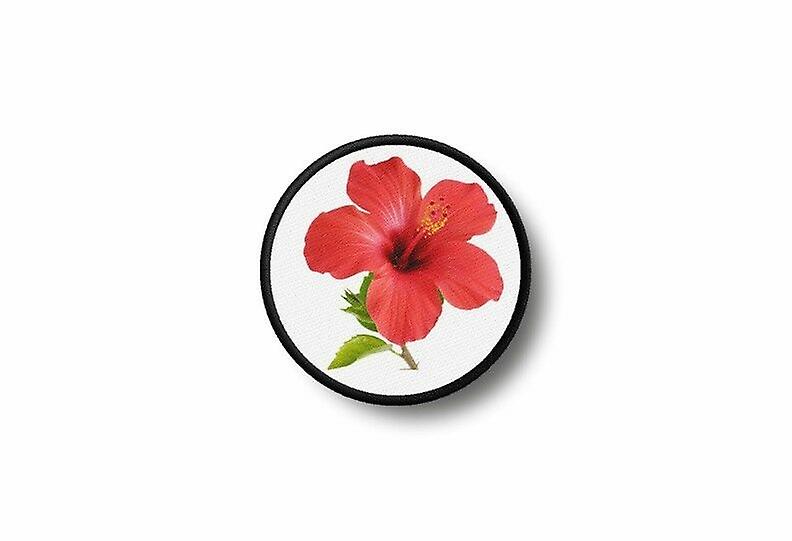 Patch Badge Badge Badge Ecusson Brode Prints Thermocollant Surf Hibiscus Flower